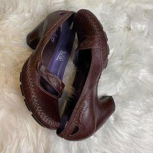 Clark Indigo heels